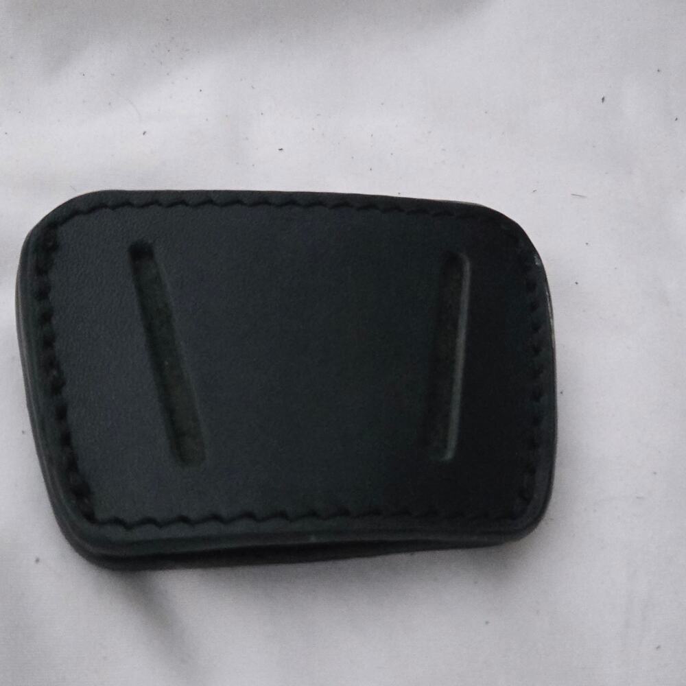 Belt Slide Conceal Holster Black Leather Right or Left Handed